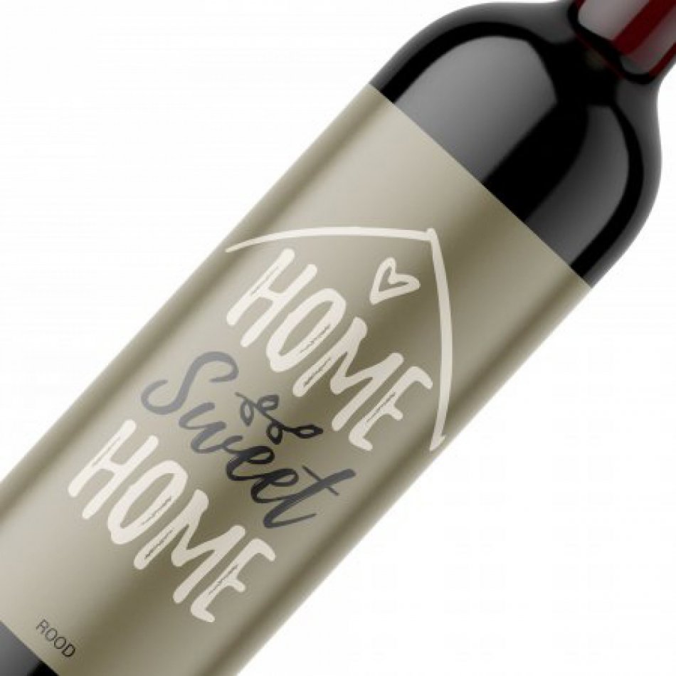 Home Sweet Home - Rood