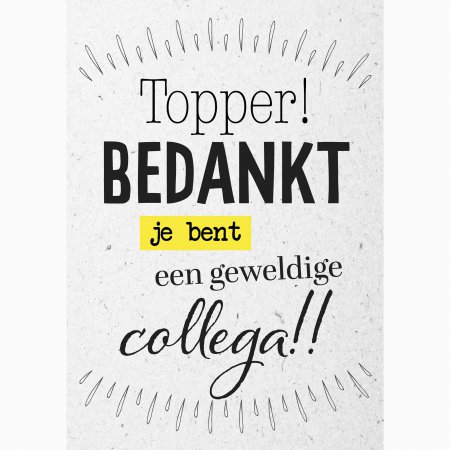 Pensioen Topper bedankt