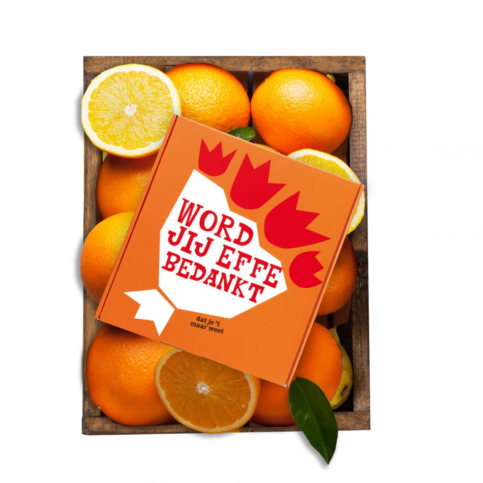 Bedankt Sinaasappeltjes