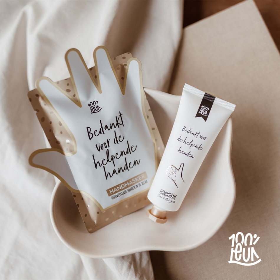 Handmasker - Bedankt voor de helpende handen