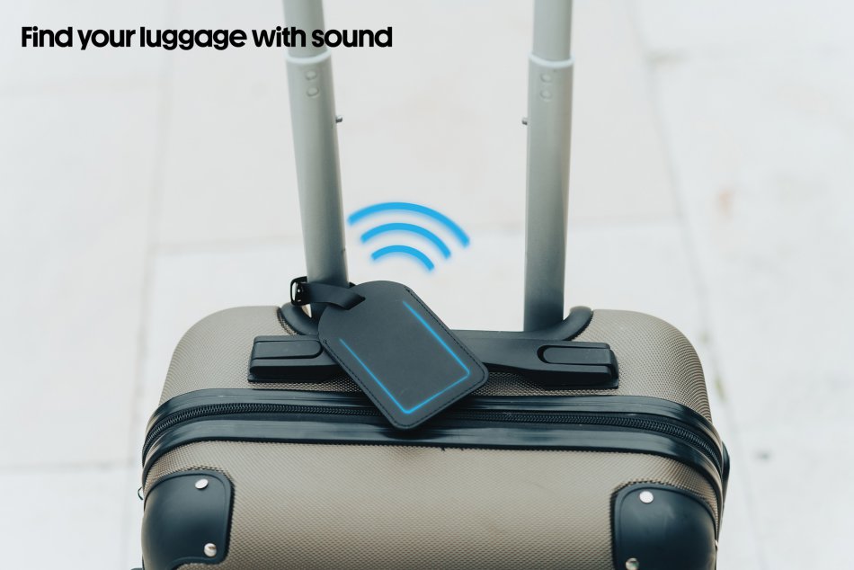 Globetrack RCS rpolyester bagagelabel met wereldwijd bereik