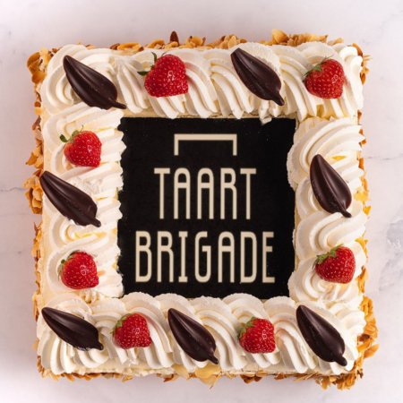 Luxe slagroomtaart 20 personen