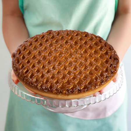 Abrikozen vlaai 10 personen