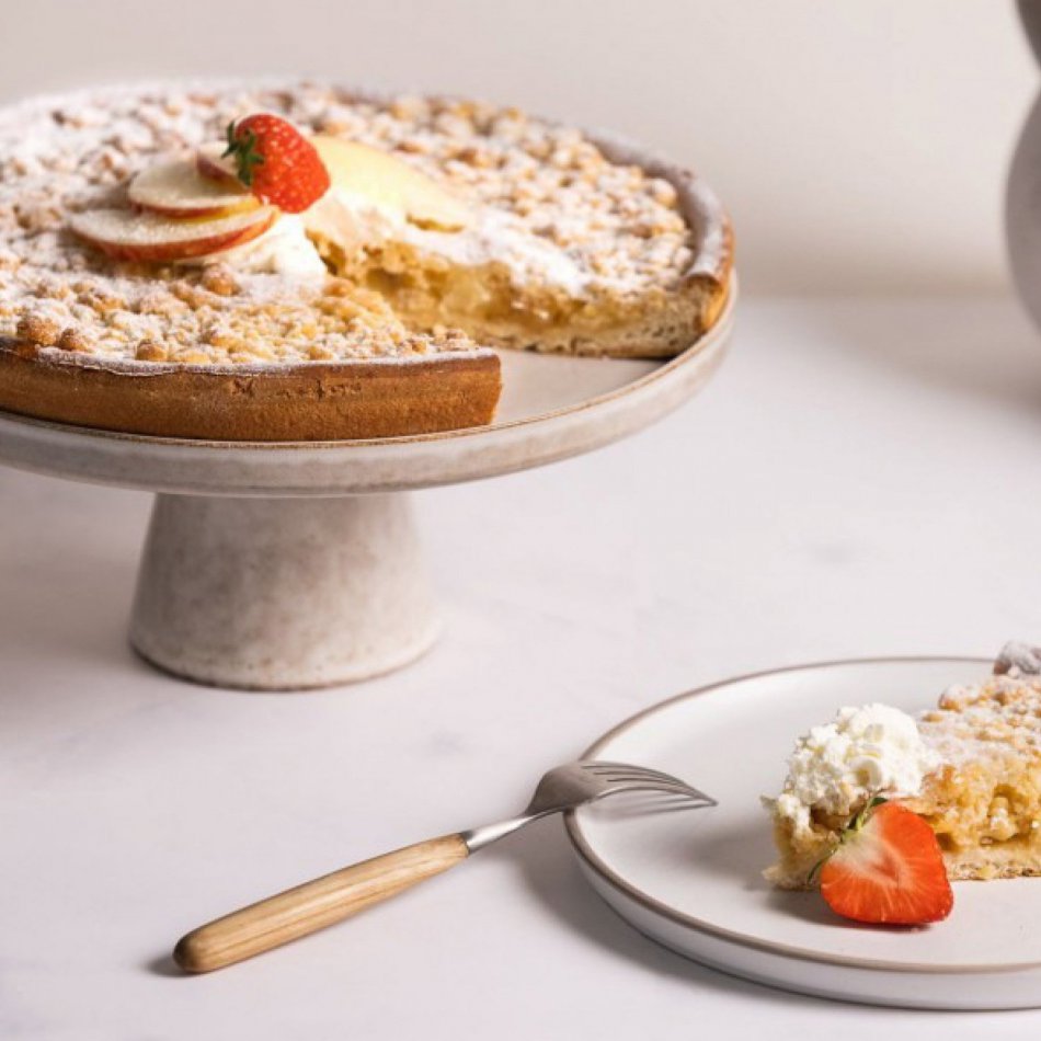 Appelkruimelvlaai 10 personen