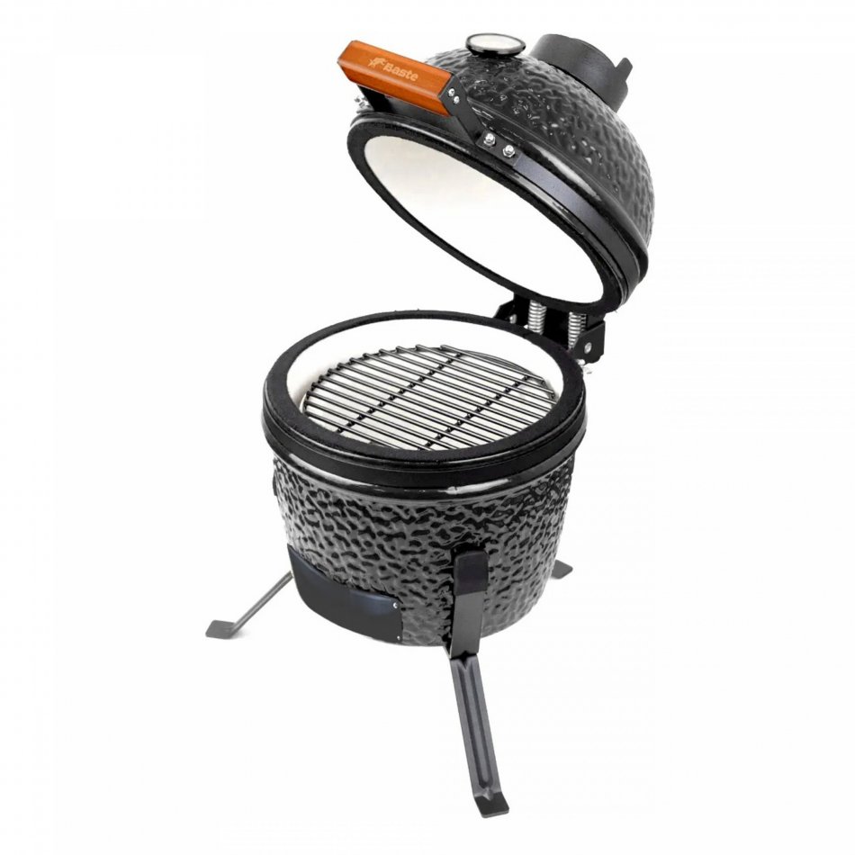 BASTE kamado bbq mini - 13 inch - Zwart