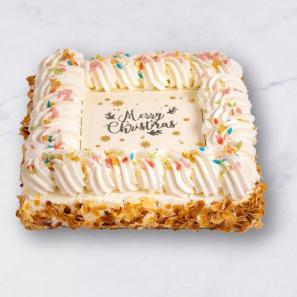 Kerst Slagroomtaart 16 personen