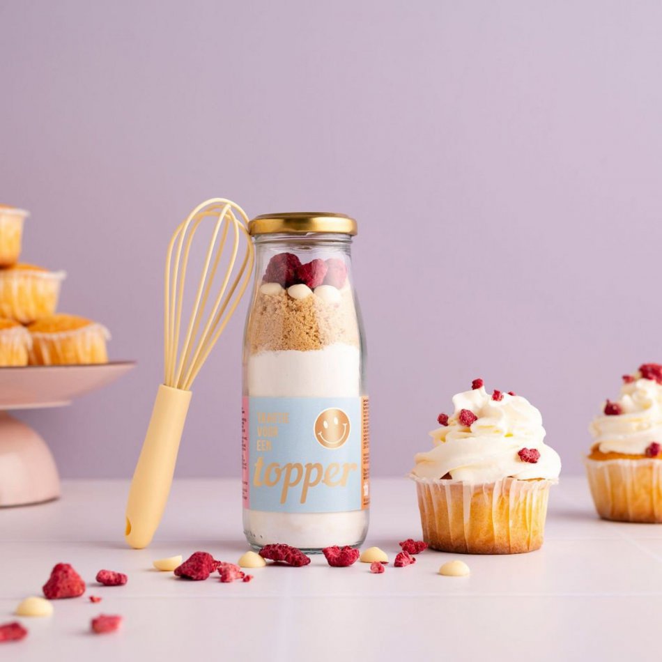 Bakflesje 250ml Taartje voor een topper!