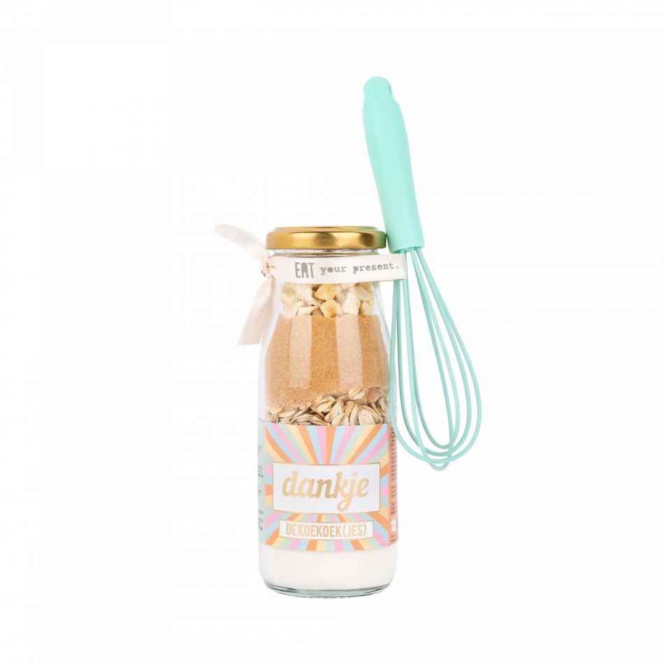 Bakflesje 250ml Dankje de koek koek(jes)